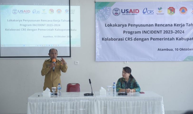 Pemkab Belu Gandeng Catholic Relief Service Susun Rencana Kerja Tahunan 2023-2024