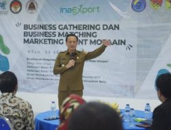 Bupati Belu Buka Business Gathering dan Matching Marketing Point Motaain