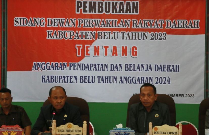 Ajukan Ranperda Pajak dan Retribusi Daerah ke DPRD, Pemkab Belu Berharap Tingkatkan PAD