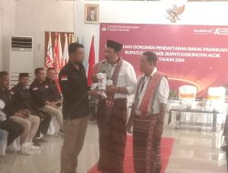 Saling Bersusulan Mendaftar Dan Memenuhi Syarat Verivikasi, Paket AMS Dan Simpati Sah Diterima KPU Alor, Batas Pemeriksaan Kesehatan Tanggal 2 September Dan Biaya Ditanggung KPU