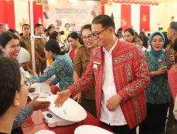 Penjabat Gubernur NTT Andriko Gelar Kegiatan Pemberian Makan bergizi bagi 200 Anak Asuh