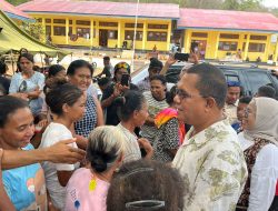 Menang Pilgub NTT, Melki Laka Lena Kembali Kunjungi Warga Terdampak Erupsi Lewotobi