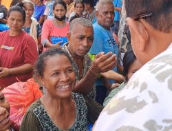 Gubernur Terpilih Syukuri Mandat Rakyat Bersama Korban Erupsi Lewotobi, Terima Kasih Siaga!