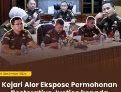 Kejari Alor Hentikan Perkara Pidum Antara Kamengon Dan Lautakai Melalui Restorative Justice