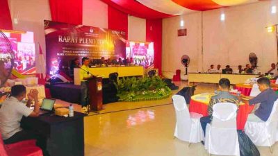 KPU Malaka Gelar Rapat Pleno Terbuka Rekapitulasi Hasil Penghitungan Suara Pilkada Tahun 2024